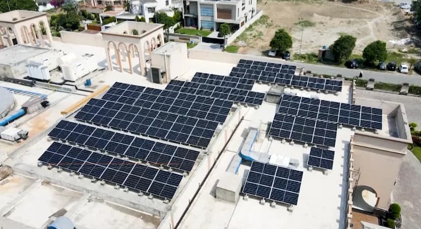 Baykee rooftop solar installation