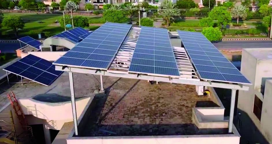 DHA solar installation